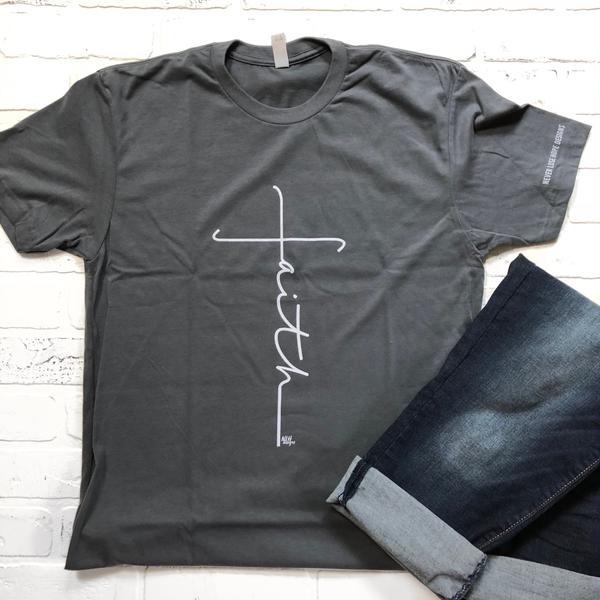 faith t shirt with cross